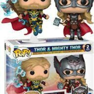 Funko Pop Vinyl: Marvel 2 Pack Thor: Love & Thunder