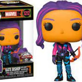 Funko Pop Vinyl: Marvel #1212 Blacklight: Kate & Lucky