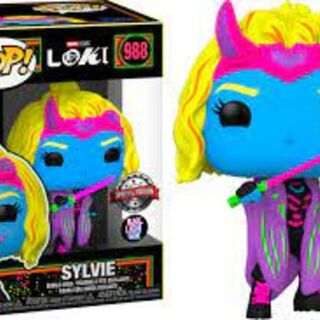 Funko Pop Vinyl: Marvel #988 Loki - Sylvie Blacklight