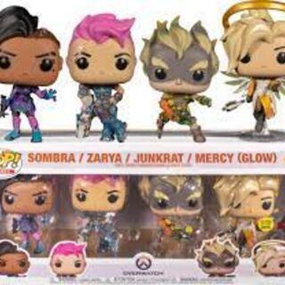 Funko Pop Vinyl: Overwatch 4 Pack GW