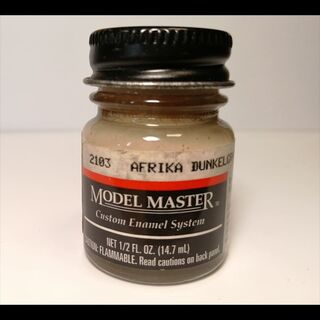Testors Model Master Enamel 2103 Afrika Dunkelgrau 1942