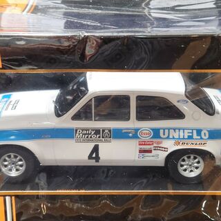 Ford Escort RS1600 Mk1 1972 RAC Rally Winner Roger Clark IXO 1/18