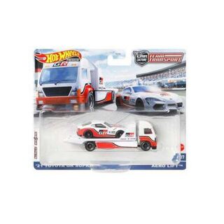 Hot Wheels Team Transport #37 2021 Toyota GR Supra & Aero Lift Truck