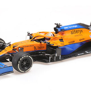 Daniel Ricciardo McLaren MCL35M 2021 Italian Winner GP formula 1 Minichamps 1/18