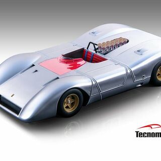 Ferrari 612 Can-Am Press Aluminum Matte 1968 1/18 Tecnomodel