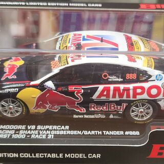 Holden ZB Commodore Shane Van Gisbergen & Garth Tander Red Bull Ampol Racing, 2021 Bathurst Biante 1/43