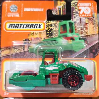 Matchbox Shortcard Road Roller