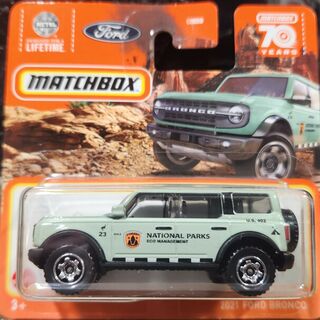 Matchbox Shortcard 2021 Ford Bronco