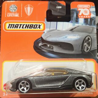 Matchbox Shortcard 2021 Koenigsegg Gemera