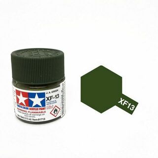 Tamiya Colour Acrylic Paint Mini 10ml - XF13 J.A. Green