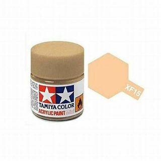 Tamiya Colour Acrylic Paint Mini 10ml - XF15 Flat Flesh