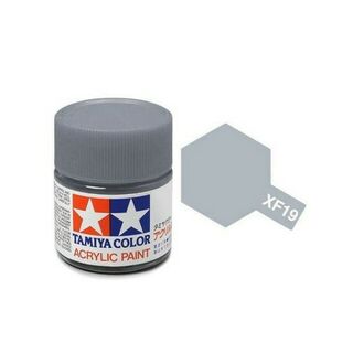 Tamiya Colour Acrylic Paint Mini 10ml - XF19 Sky Grey