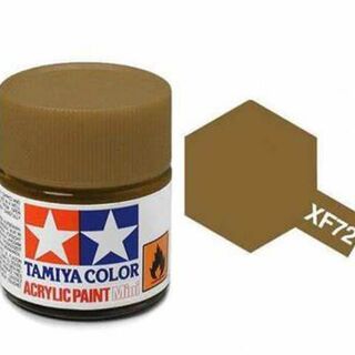 Tamiya Colour Acrylic Paint Mini 10ml - XF72 Brown/JGSDF