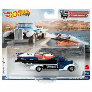 Hot Wheels Team Transport #49 Classic Hydroplane & Speed Waze