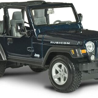 Maisto Special Edition Jeep Wrangler Rubicon (Metallic Blue) 1/27