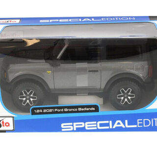 Maisto Special Edition 2021 Ford Bronco Badlands (Grey) 1/24