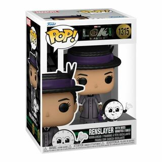 Funko Pop Vinyl Marvel Loki S2 1315 - Renslayer w/Miss Minutes 1893