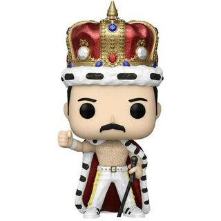 Funko Pop Vinyl Rocks Queen #184 - Freddie Mercury King DGL US Exclusive