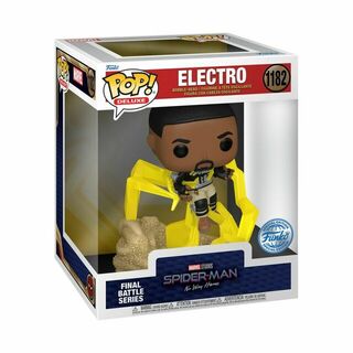 Funko Pop Vinyl Marvel: Spiderman No Way Home - Electro #1182 Build A Scene US Exclusive