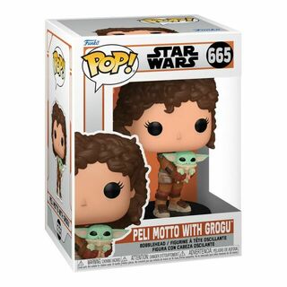 Funko Pop Vinyl Star Wars: Mandalorian - Peli Motto & Grogu #665