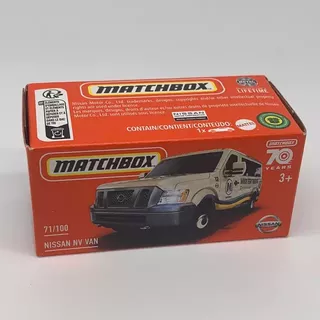 Matchbox Powergrab Nissan NV Van