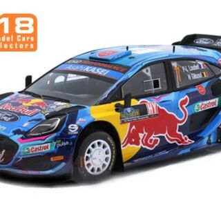 Ford Puma Rally1 WRC 2023 Rally Sweden Pierre-Louis Loubet 1/18 IXO