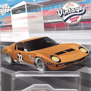 Hot Wheels Vintage Racing Club 1971 Lamborghini Miura SV 1/64
