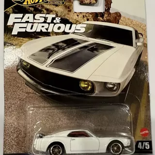 Hot Wheels Fast & Furious Premium 2024 Mix 2 -1969 Ford Mustang Boss 302 4/5