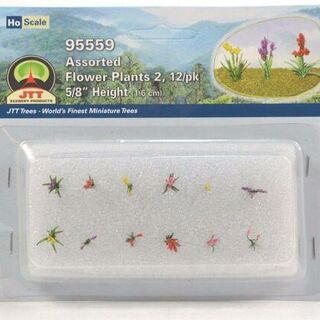 JTT Scenery 95559 Assorted Flower Plants 2 (12)