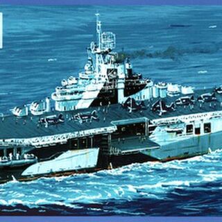 Pit Road US Navy Aircraft Carrier CV-19 