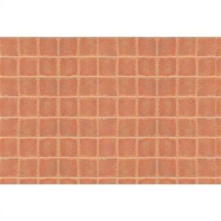 JTT Scenery PATTERN SHEETS, Square Tile, G-scale (1:24) 2/pk