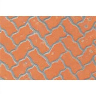 JTT Scenery PATTERN SHEETS Interlocking Paving HO-scale (1:100) 2/pk