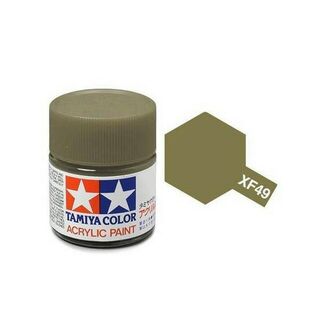 Tamiya Colour Acrylic Paint Mini 10ml - XF49 Khaki