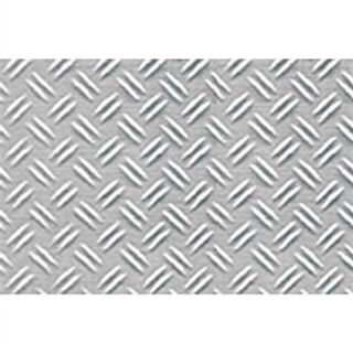 JTT Scenery PATTERN SHEETS, Double Diamond Plate, G-scale (1:24) 2/pk