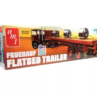 AMT Fruehauf Flatbed Hauler 1/25 Kitset