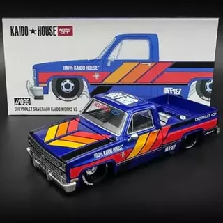 Mini GT X Kaido House Collab Chevrolet Silverado Kaido Works V2 #099