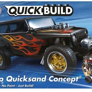 AIRFIX J6038 QUICKBUILD Jeep 'Quicksand' Concept