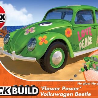 AIRFIX J6031 QUICKBUILD VW Beetle 'Flower Power'