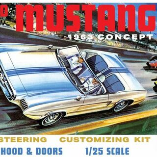 1963 Ford Mustang II Concept Car - AMT 1/25