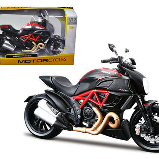 MAISTO 1:12 MOTOR CYCLES DUCATI DIAVEL CARBON