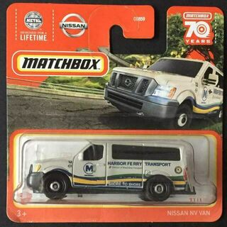 Matchbox Shortcard Nissan NV Van