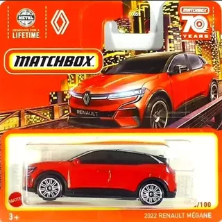 Matchbox Shortcard 2022 Renault Megane
