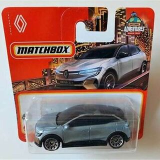 Matchbox Shortcard 2022 Renault Megane (Silver)