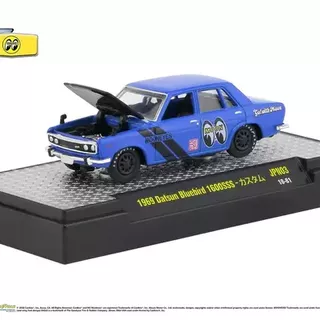 1969 Datsun Bluebird 1600SSS Blue M2 Machines JPN03