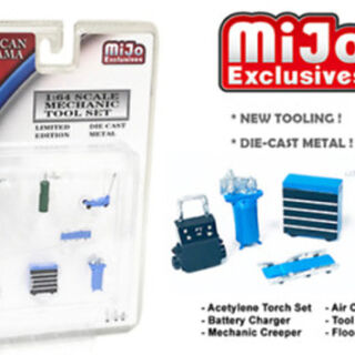 American Diorama MiJo Exclusives Mechanic Tool Set 1/64