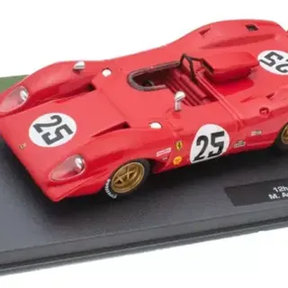 Ferrari 312 P #25 2nd 12h Sebring 1969 Andretti, Amon - Altaya 1/43