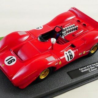 1969 Ferrari 612 #16 Can-Am Watkins Glen Scuderia Ferrari Chris Amon - Altaya 1/43