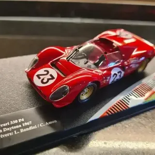 Ferrari 330 P4 #23 Winner 24th Daytona 1967 Bandini and Amon - Altaya 1/43