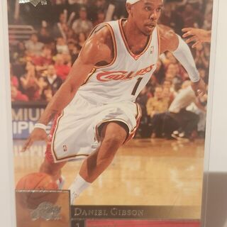 2009-10 Upper Deck Cleveland Cavaliers Basketball Card Daniel Gibson