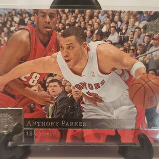 2009-10 Upper Deck Toronto Raptors Basketball Card Anthony Parker